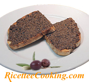 Bruschetta al patè di olive